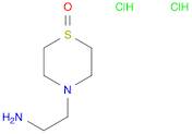 4-(2-aminoethyl)-1λ4-thiomorpholin-1-one dihydrochloride