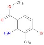 methyl 2-amino-4-bromo-3-methylbenzoate