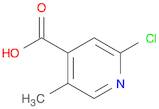 2-chloro-5-methylpyridine-4-carboxylic acid