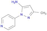 3-methyl-1-(pyridin-4-yl)-1H-pyrazol-5-amine