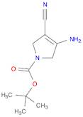 tert-Butyl 3-amino-4-cyano-2,5-dihydro-1H-pyrrole-1-carboxylate