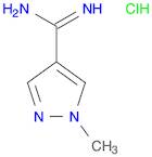 1-methyl-1H-pyrazole-4-carboximidamide hydrochloride