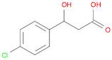 3-(4-chlorophenyl)-3-hydroxypropanoic Acid