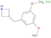 3-[(3,5-Dimethoxyphenyl)methyl]azetidine Hydrochloride