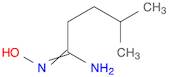 N'-hydroxy-4-methylpentanimidamide