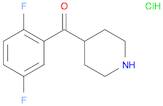 4-[(2,5-difluorophenyl)carbonyl]piperidine hydrochloride