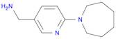 (6-(Azepan-1-yl)pyridin-3-yl)methanamine