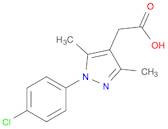 2-[1-(4-Chlorophenyl)-3,5-dimethyl-1H-pyrazol-4-yl]acetic Acid