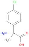 2-amino-2-(4-chlorophenyl)propanoic acid