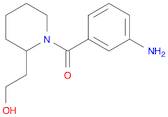 2-[1-(3-aminobenzoyl)piperidin-2-yl]ethan-1-ol