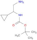 tert-butyl (2-amino-1-cyclopropylethyl)carbamate