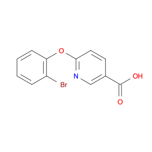 6-(2-Bromophenoxy)-3-pyridinecarboxylic acid