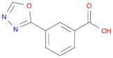 3-[1,3,4]Oxadiazol-2-yl-benzoic Acid