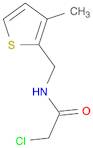 2-chloro-N-[(3-methylthiophen-2-yl)methyl]acetamide