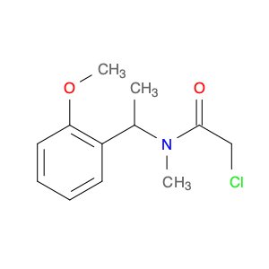 2-Chloro-N-[1-(2-methoxyphenyl)ethyl]-N-methylacetamide