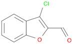 3-chloro-1-benzofuran-2-carbaldehyde