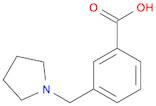 3-(Pyrrolidin-1-ylmethyl)benzoic acid