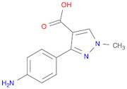 3-(4-Aminophenyl)-1-methyl-1H-pyrazole-4-carboxylic Acid