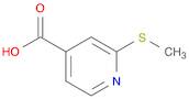 2-(methylsulfanyl)pyridine-4-carboxylic acid