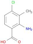 2-amino-4-chloro-3-methylbenzoic acid