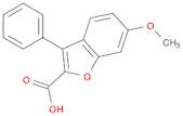 6-Methoxy-3-phenyl-1-benzofuran-2-carboxylic acid