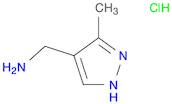 (3-Methyl-1H-pyrazol-4-yl)methanamine hydrochloride