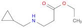 Ethyl 3-((cyclopropylmethyl)amino)propanoate