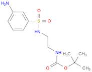 tert-butyl N-[2-(3-aminobenzenesulfonamido)ethyl]carbamate