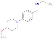 Ethyl({[4-(4-methoxypiperidin-1-yl)phenyl]methyl})amine