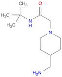 2-[4-(aminomethyl)piperidin-1-yl]-N-tert-butylacetamide