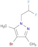 4-bromo-1-(2,2-difluoroethyl)-3,5-dimethyl-1H-pyrazole