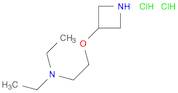 [2-(azetidin-3-yloxy)ethyl]diethylamine dihydrochloride