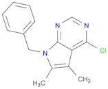 7-Benzyl-4-chloro-5,6-dimethyl-7H-pyrrolo[2,3-d]pyrimidine