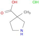 3-methylpyrrolidine-3-carboxylic acid hydrochloride