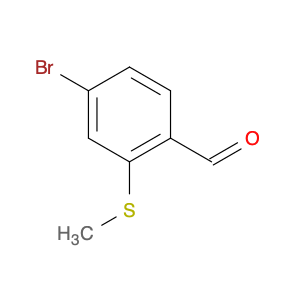 4-bromo-2-(methylsulfanyl)benzaldehyde