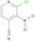 2-chloro-3-nitropyridine-4-carbonitrile