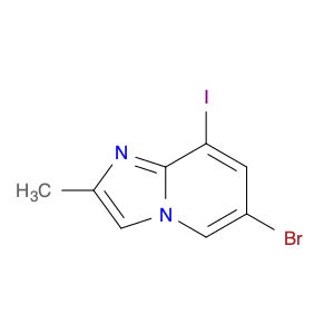 6-bromo-8-iodo-2-methylimidazo[1,2-a]pyridine