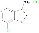 7-Chloro-2,3-dihydrobenzofuran-3-amine hydrochloride