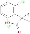 1-(2,6-Dichlorophenyl)cyclopropane-1-carboxylic acid