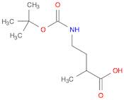 4-((tert-Butoxycarbonyl)amino)-2-methylbutanoic acid