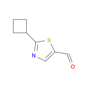 2-cyclobutyl-1,3-thiazole-5-carbaldehyde