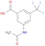 3-Acetamido-5-(trifluoromethyl)benzoic Acid