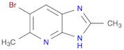 6-bromo-2,5-dimethyl-3H-imidazo[4,5-b]pyridine