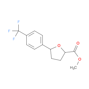 methyl 5-[4-(trifluoromethyl)phenyl]oxolane-2-carboxylate