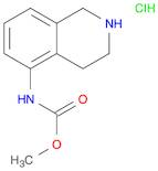 Methyl N-(1,2,3,4-tetrahydroisoquinolin-5-yl)carbamate hydrochloride