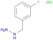 [(3-fluorophenyl)methyl]hydrazine hydrochloride