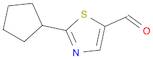 2-Cyclopentylthiazole-5-carbaldehyde