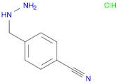 4-(hydrazinylmethyl)benzonitrile hydrochloride