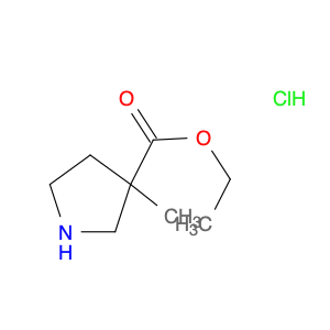 ethyl 3-methylpyrrolidine-3-carboxylate hydrochloride