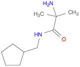 2-amino-N-(cyclopentylmethyl)-2-methylpropanamide